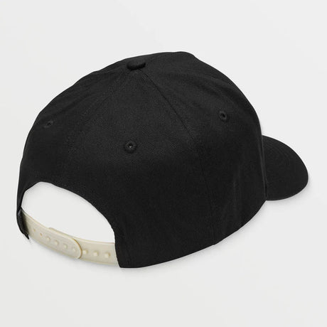 Volcom | Embossed Stone Adjustable Hat | Black