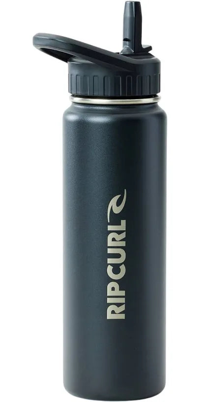 Rip Curl- Logo drink 710ml Stainless Steel Bottle | Black