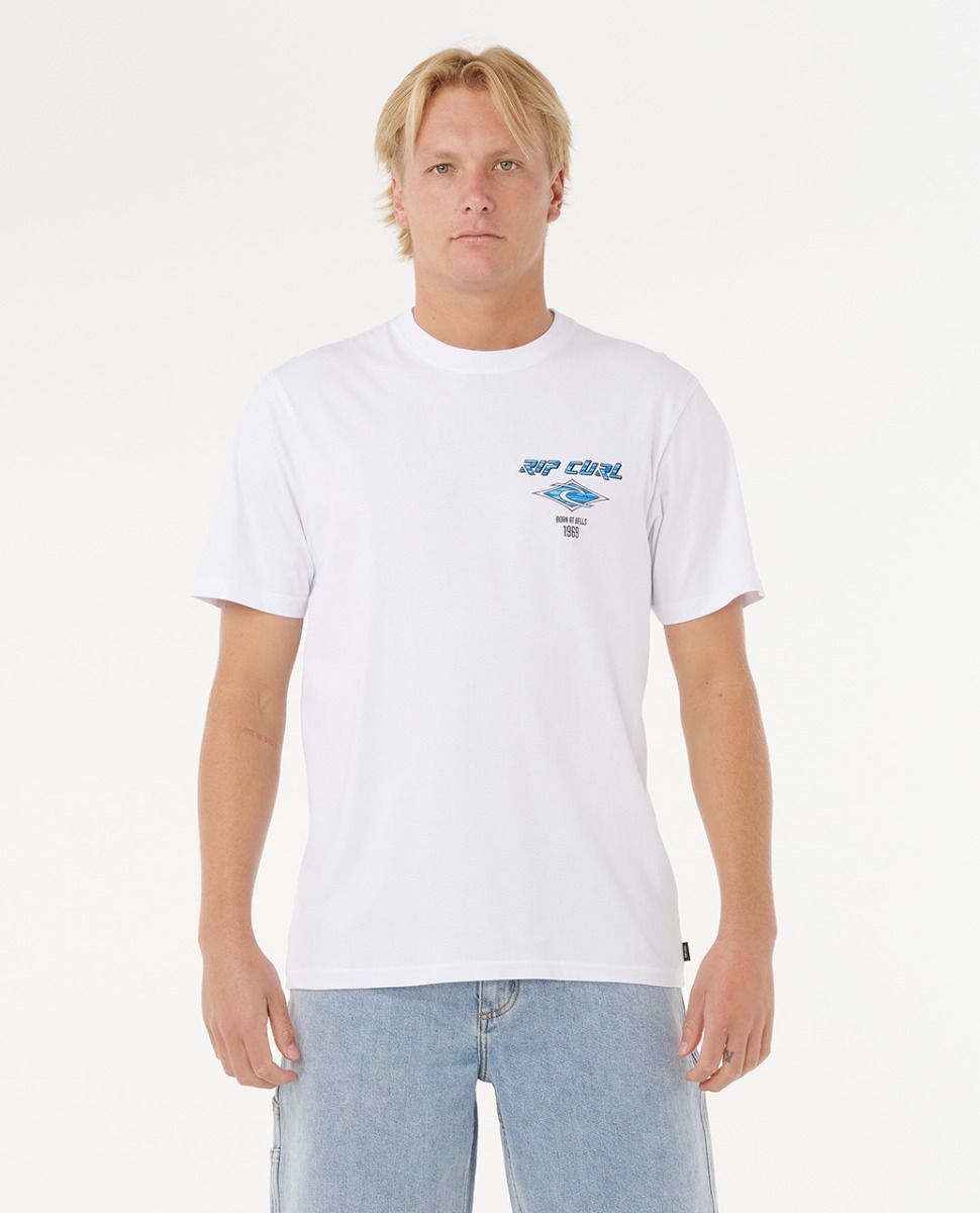 Rip Curl - Fade Out Icon Tee | White