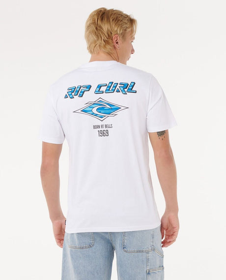 Rip Curl - Fade Out Icon Tee | White