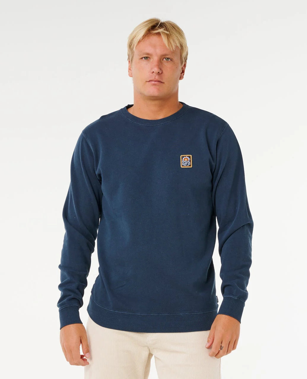 Rip Curl - Pacific Rinse Patch Crew | Dark Navy