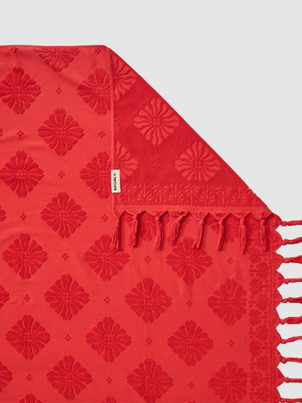 Rip Curl - Jacquard Jumbo Towel | Red