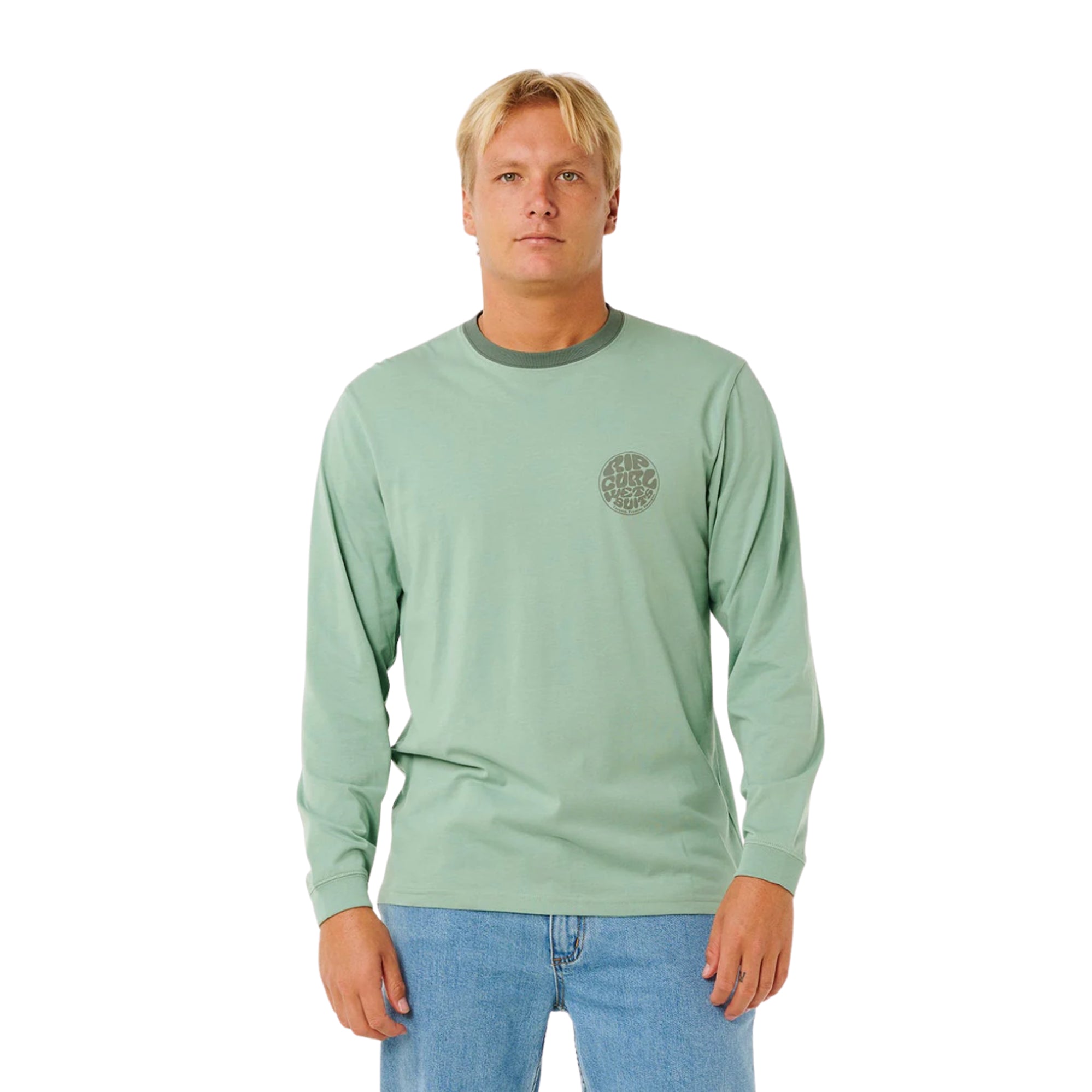 Rip Curl - Wetsuit Icon Long Sleeve Tee | Aloe Green