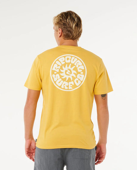 Rip Curl - Pacific Rinse Circle Tee | Ochre