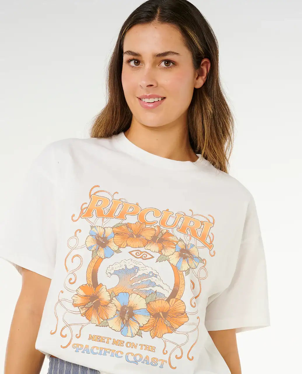Rip Curl - Pacific Coast Heritage Tee | Bone
