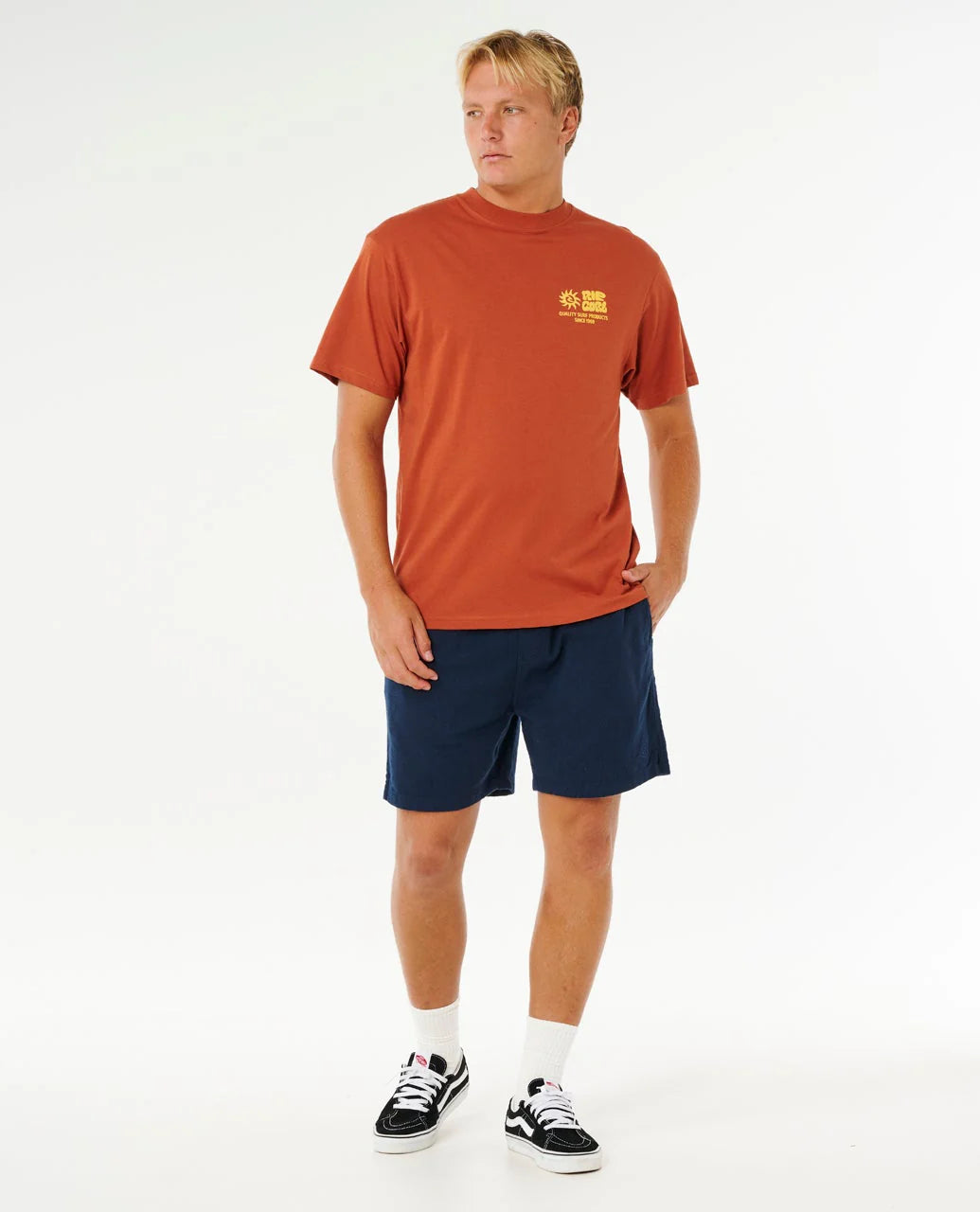 Rip Curl - Pacific Rinse Glass Off Tee | Baked Clay