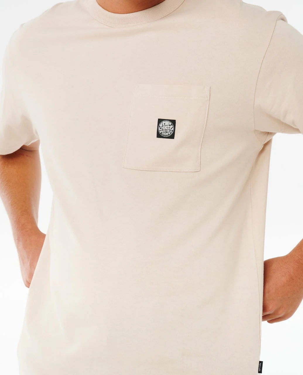 Rip Curl - Premium Wettie Passage Icon Tee | Vintage White
