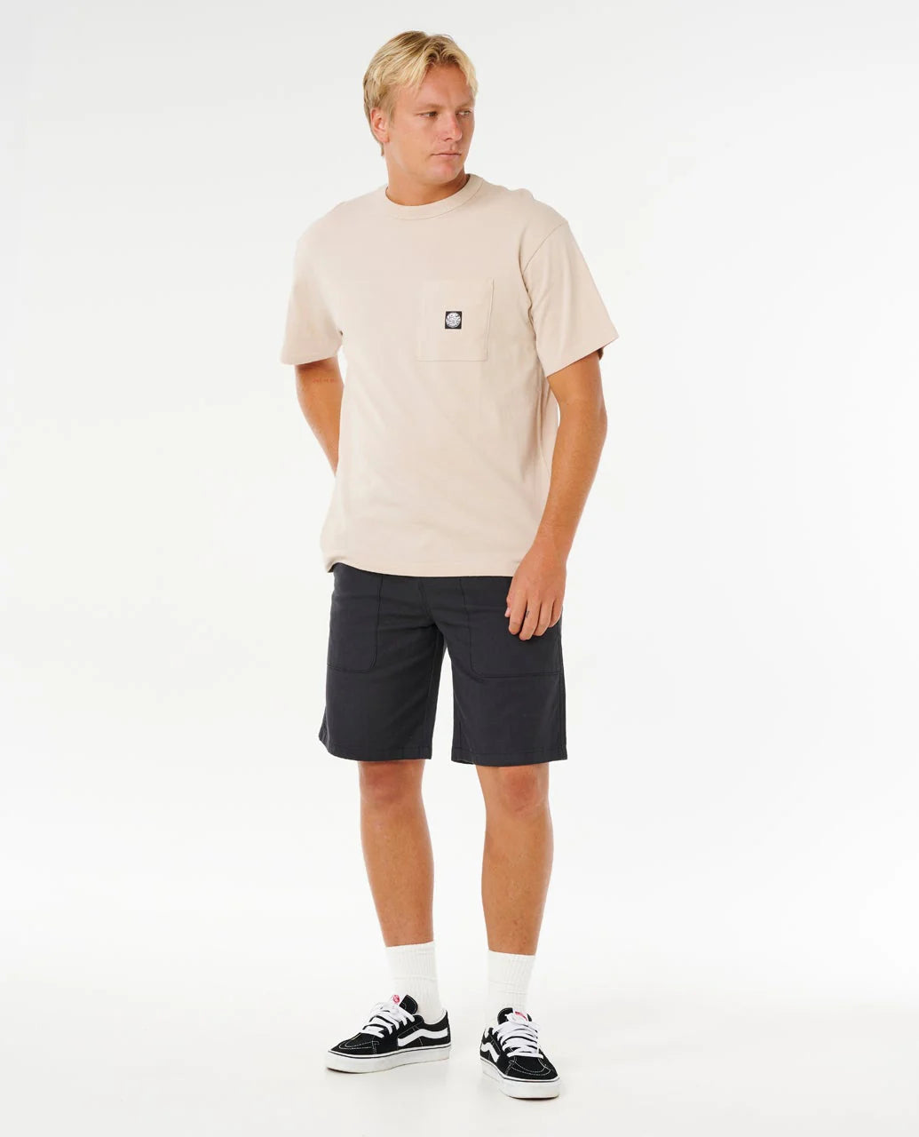Rip Curl - Premium Wettie Passage Icon Tee | Vintage White