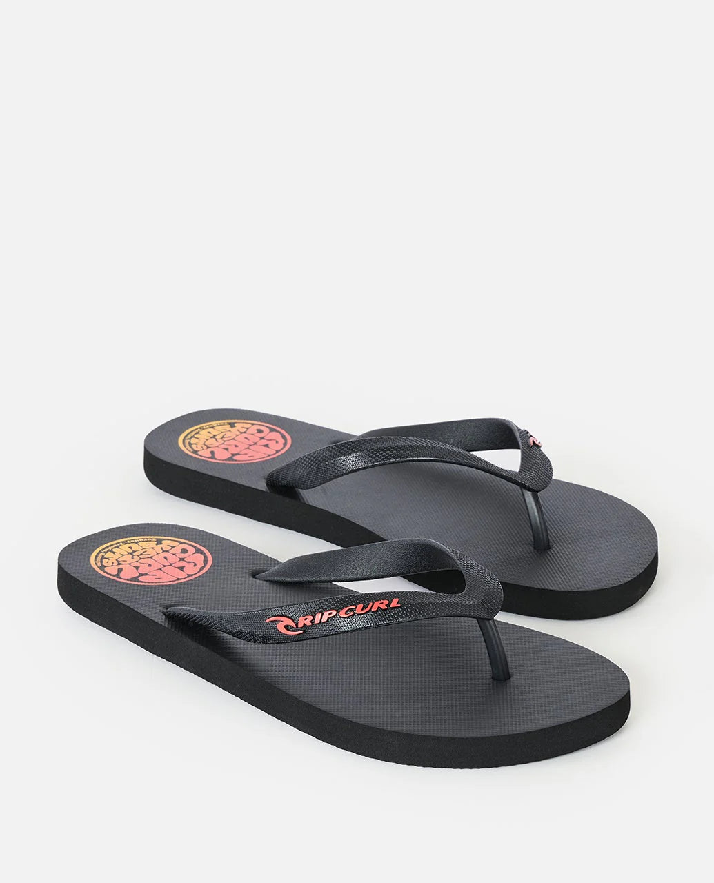 Rip Curl Icons Of Surf Bloom Open Toe | Black/ Orange