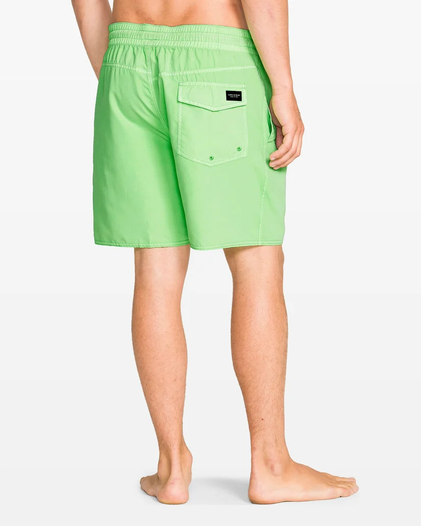 Volcom- Center Trunk 17" | Island Green
