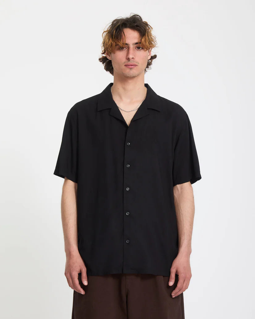 Volcom | Single Stone SS Shirt | Gloss Black