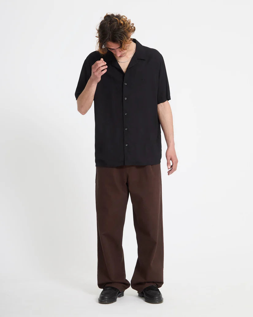 Volcom | Single Stone SS Shirt | Gloss Black