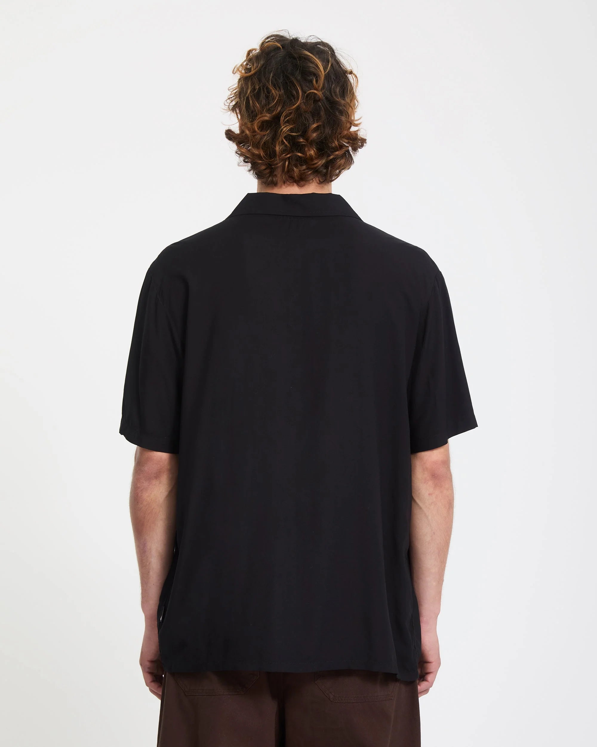 Volcom | Single Stone SS Shirt | Gloss Black