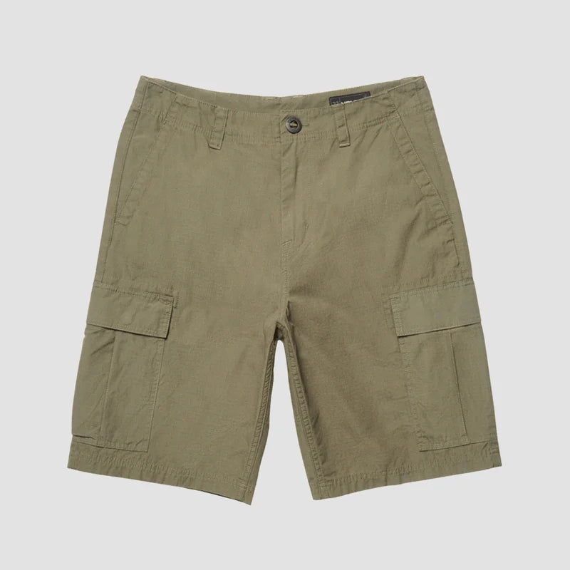 Volcom - Strange Tripper Cargo Shorts 22" | Wintermoss