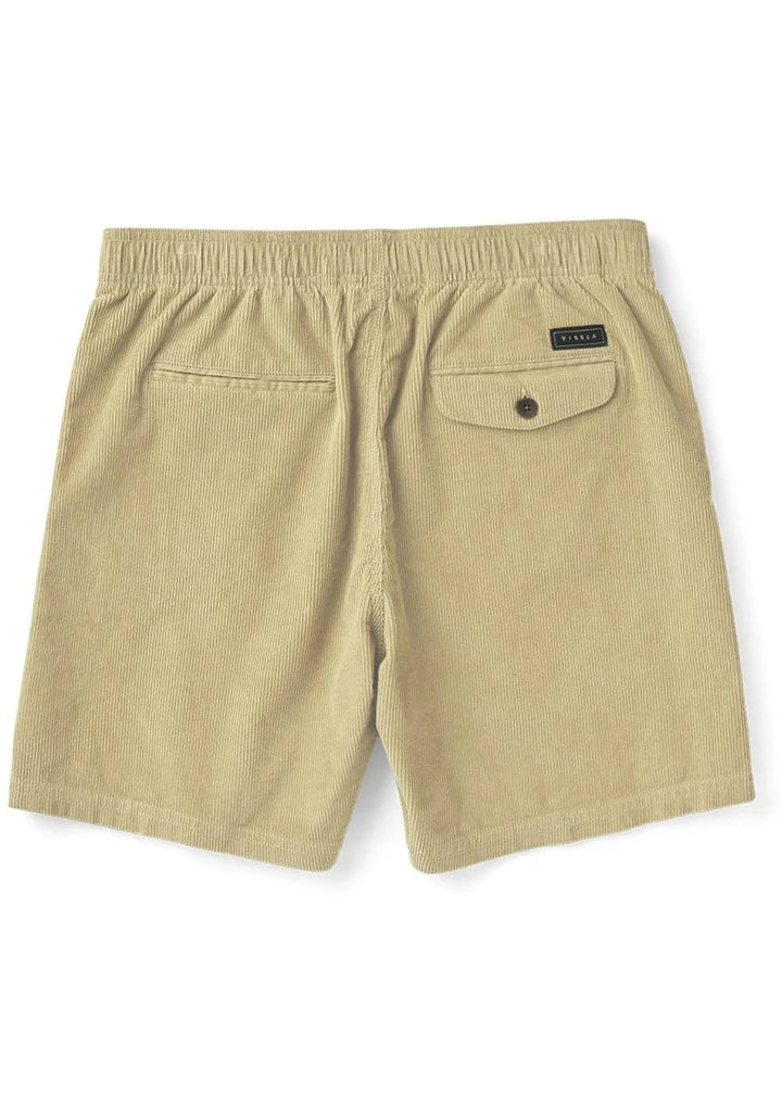 Vissla - No See Ums Cord Eco 17” Elastic  | Light Khaki