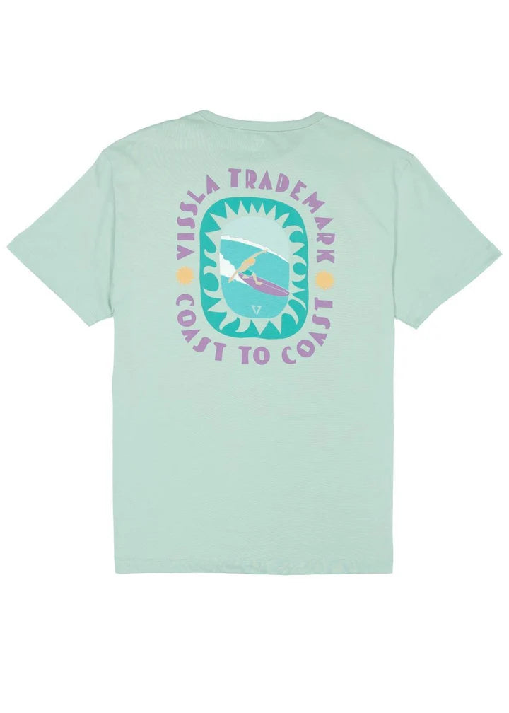 Vissla - Coast To Coast Eco Tee | Agave