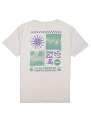 Vissla - Solar Vibrations Eco SS Tee | Bone