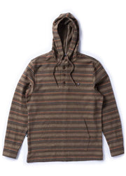 Vissla - Descanso Hooded Popover | Dark Earth