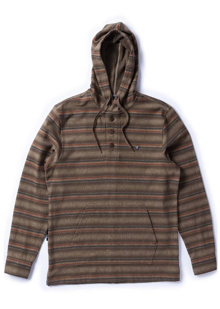 Vissla - Descanso Hooded Popover | Dark Earth