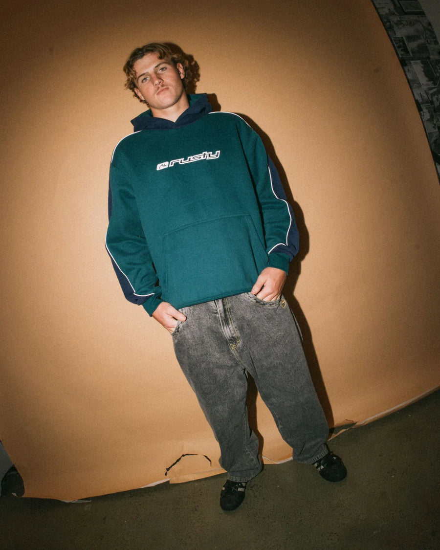Rusty - Panela Anderson 2.0 Hooded Fleece | Deep Teal