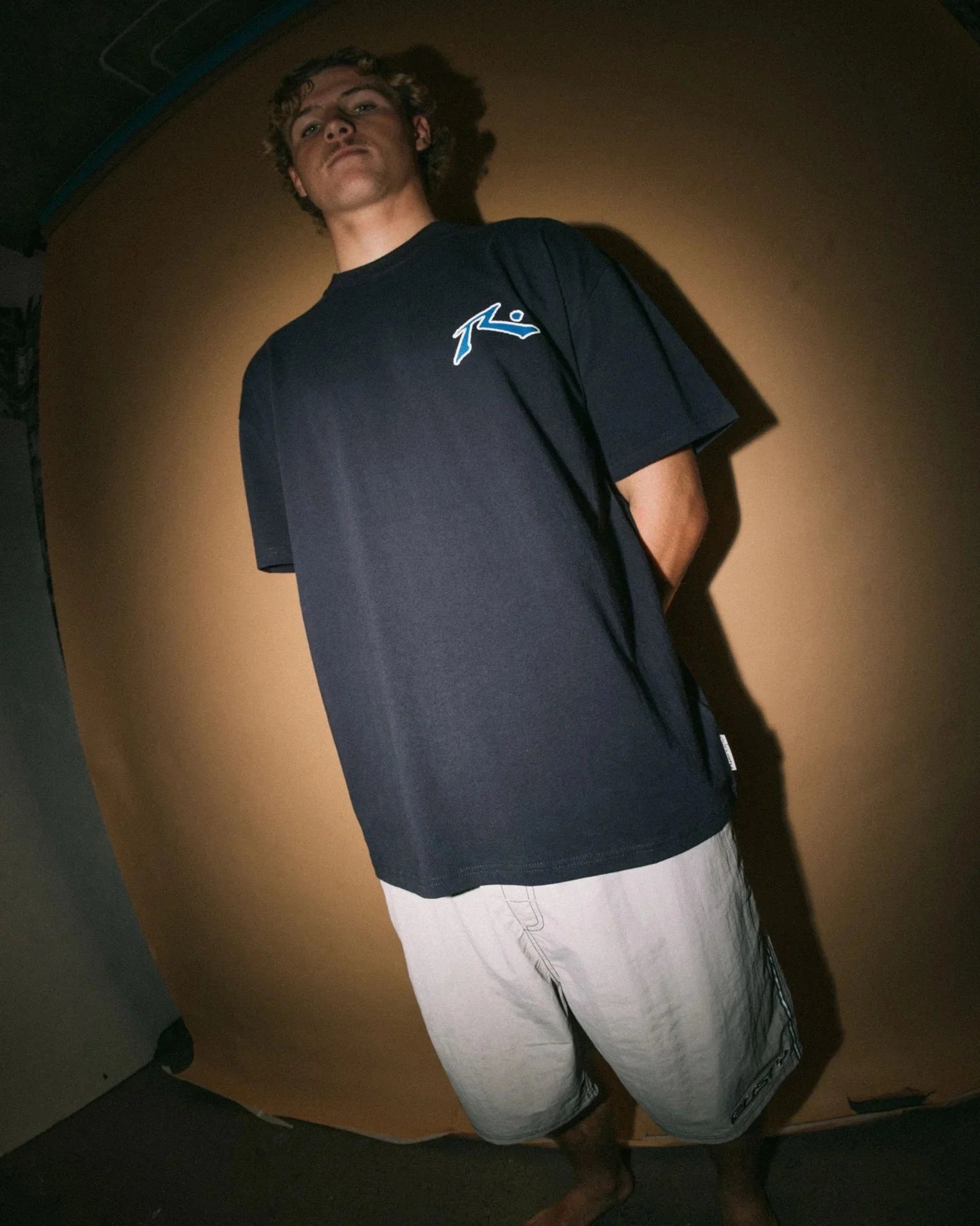 Rusty - Competition 2.0 Short Sleeve Tee | Navy Blue