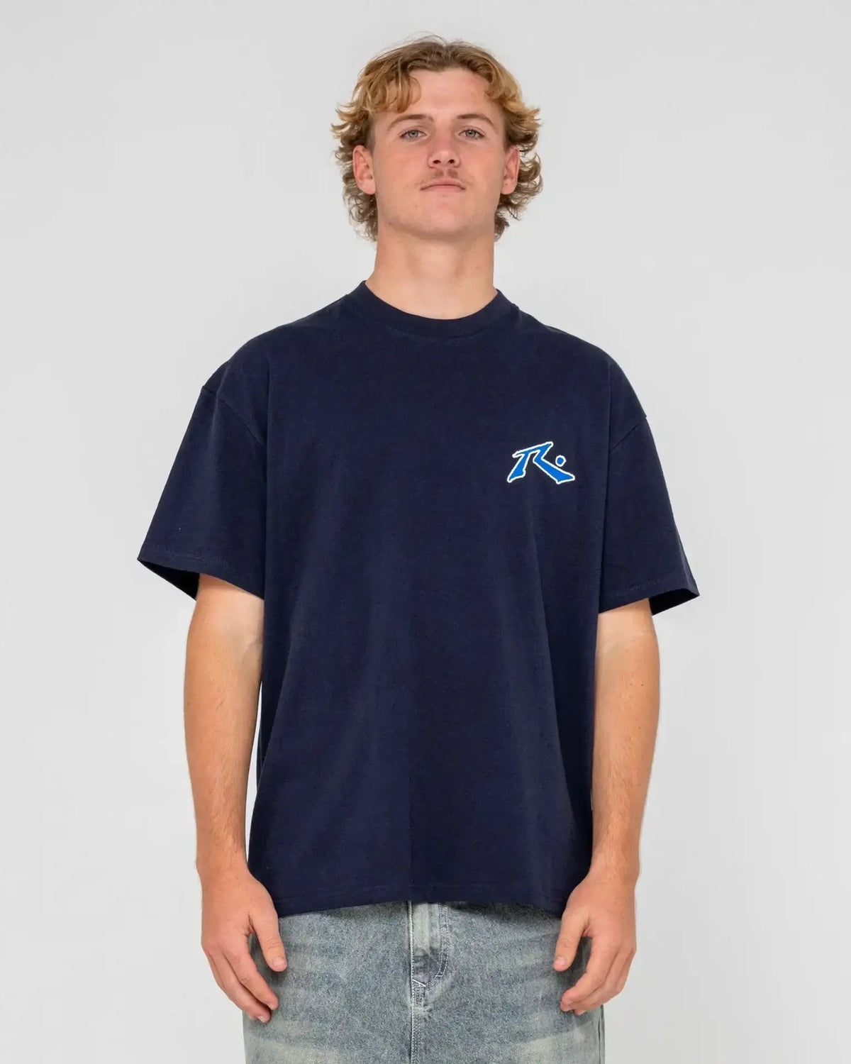 Rusty - Competition 2.0 Short Sleeve Tee | Navy Blue