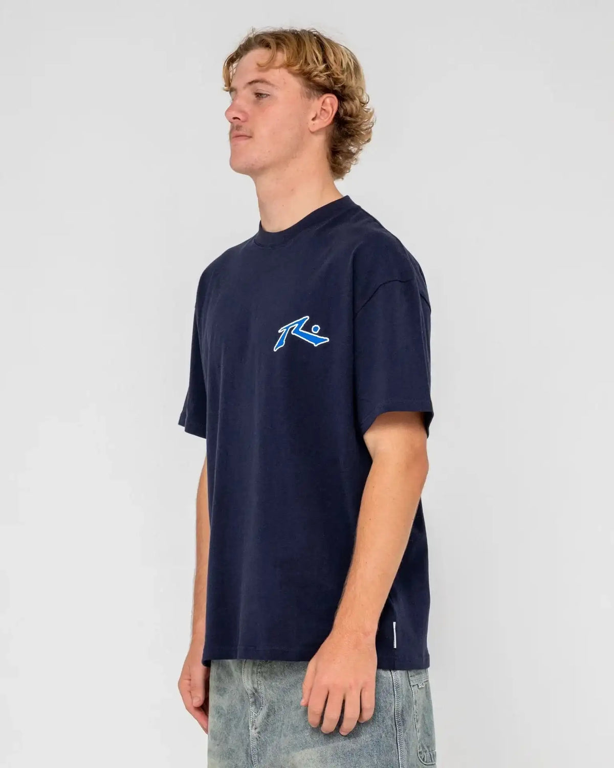 Rusty - Competition 2.0 Short Sleeve Tee | Navy Blue