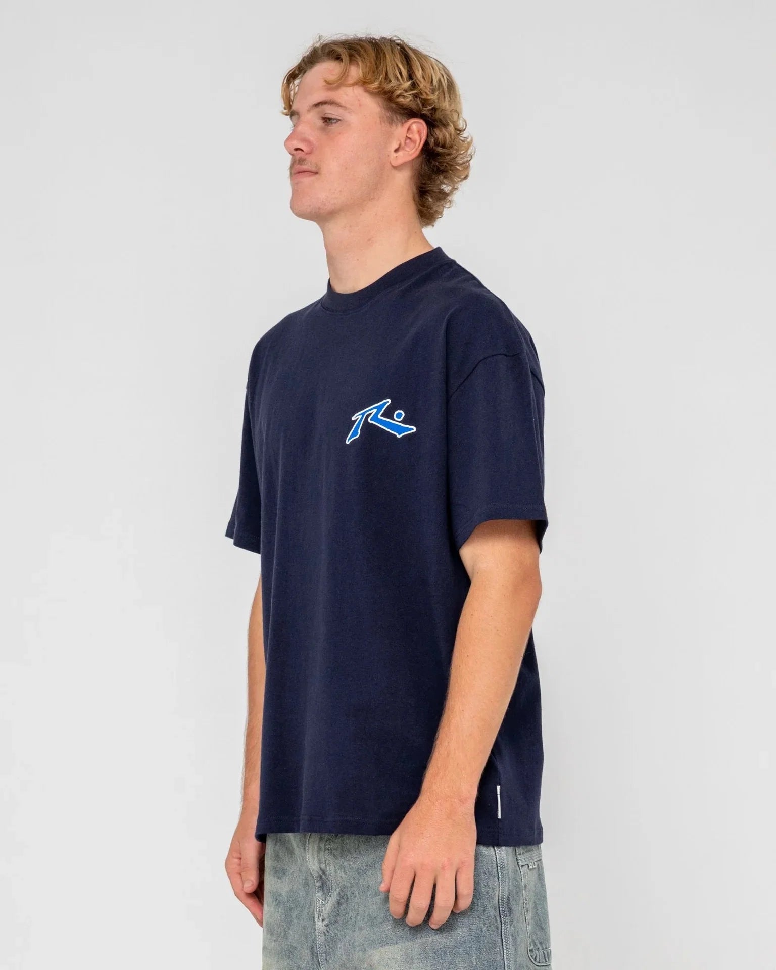 Rusty - Competition 2.0 Short Sleeve Tee | Navy Blue