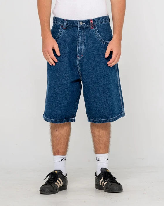 Rusty - Turbo Baggy Jort | Deep Sea Blue