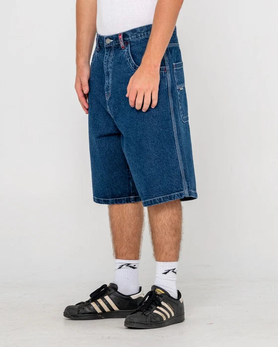 Rusty - Turbo Baggy Jort | Deep Sea Blue