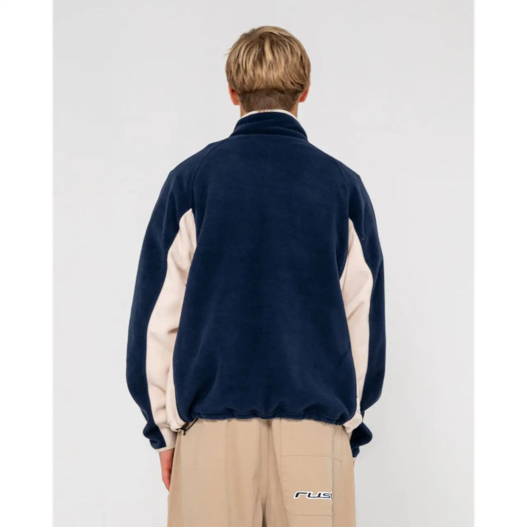 Rusty - Blizzard Quarter zip Fleece | Navy Blue