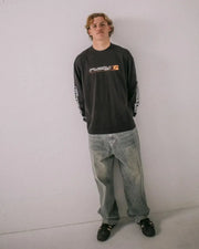 Rusty - Jetsetter long Sleeve Tee | Black
