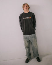 Rusty - Jetsetter long Sleeve Tee | Black