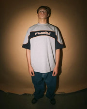 Rusty - Kinetic Short Sleeve Heavy Tee | Grey Marle