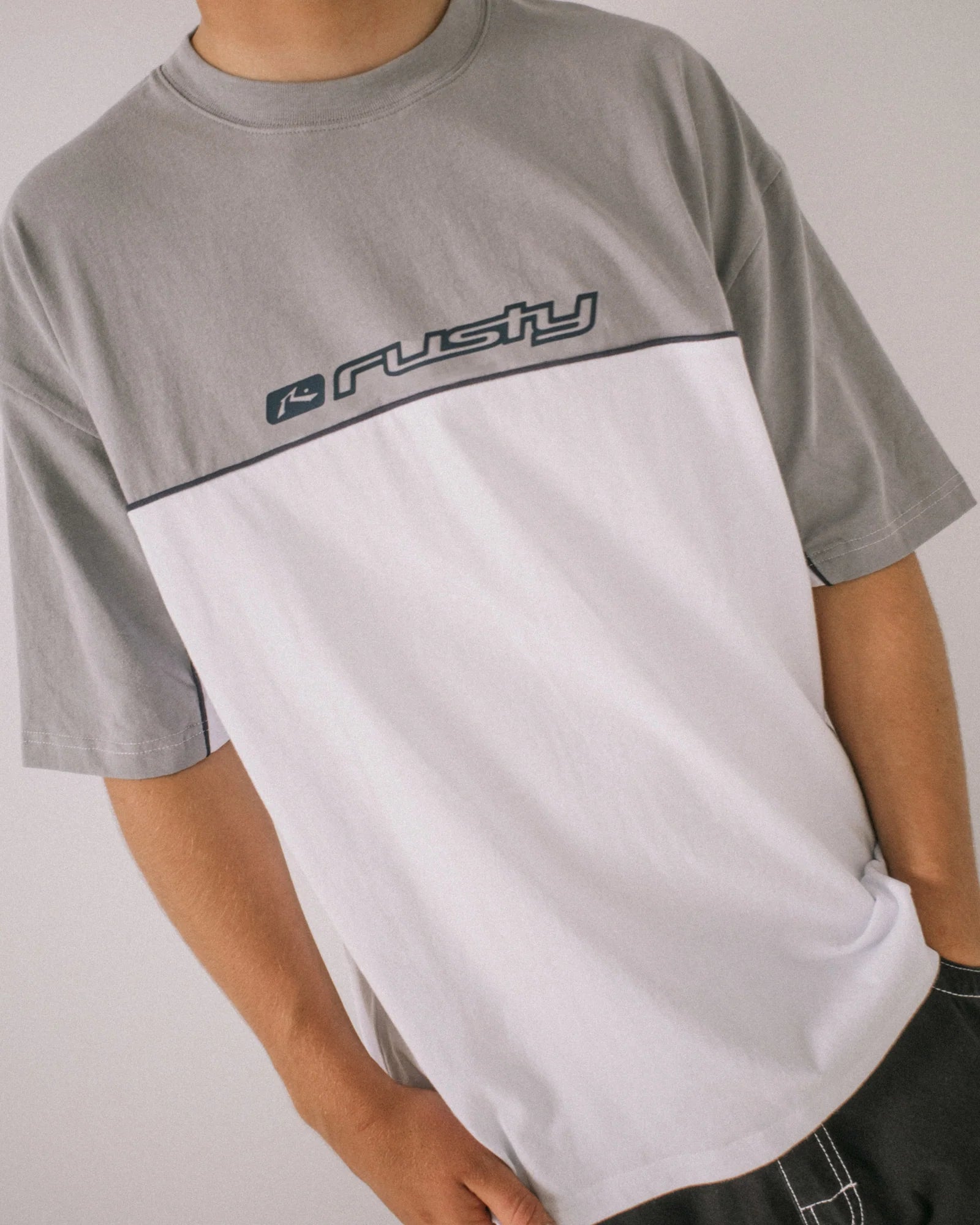 Rusty - Infinity Short Sleeve Tee | White 2