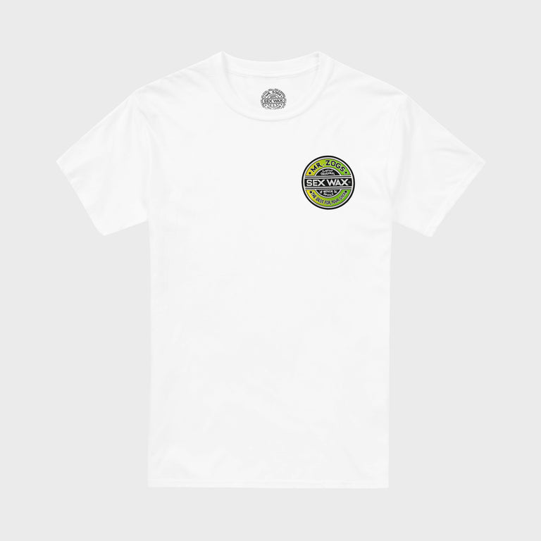 Sex Wax- Fade Tee | White