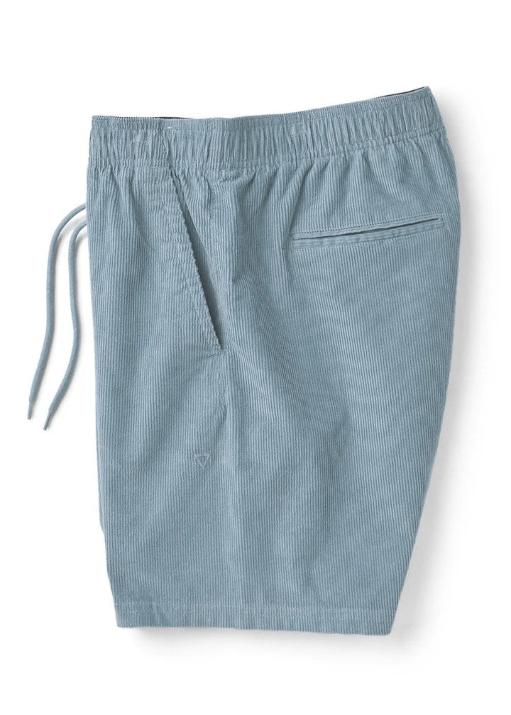 Vissla - No See Ums Cord Eco 17” Elastic Walkshort | Faded Denim