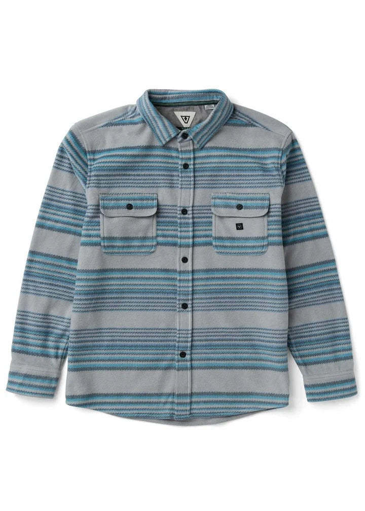 Vissla - Eco-zy LS Polar Flannel | Storm Grey