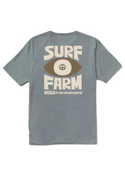 Vissla - Tec Surf Farm Organic Tee | Blue Haze