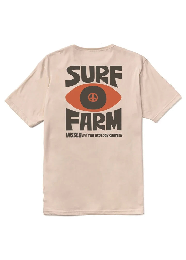 Vissla - Tec Surf Farm Organic Tee | Bone