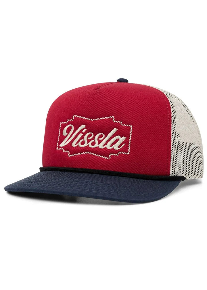 Vissla - Garage Foam Trucker Hat | Retro Red