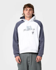 Rusty - Splish Splash Hooded Fleece | Ecru Marle