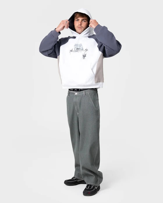 Rusty - Splish Splash Hooded Fleece | Ecru Marle