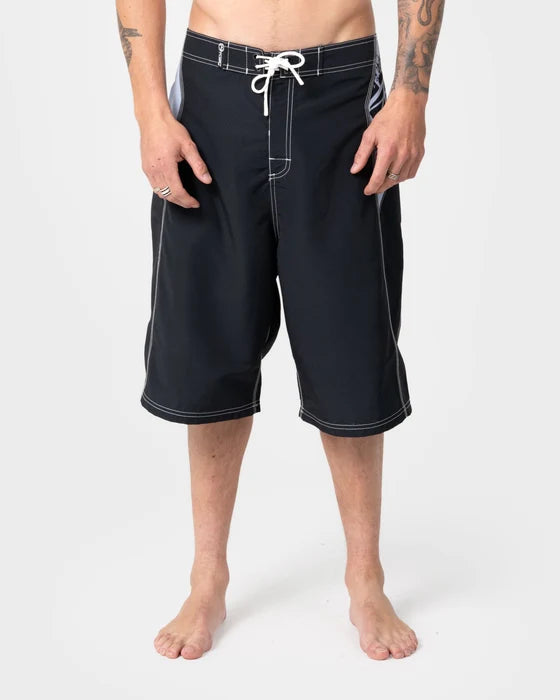 Rusty - Oxecutioner Fixed Waist Boardshort | Black