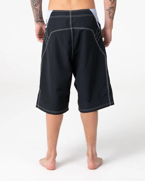Rusty - Oxecutioner Fixed Waist Boardshort | Black