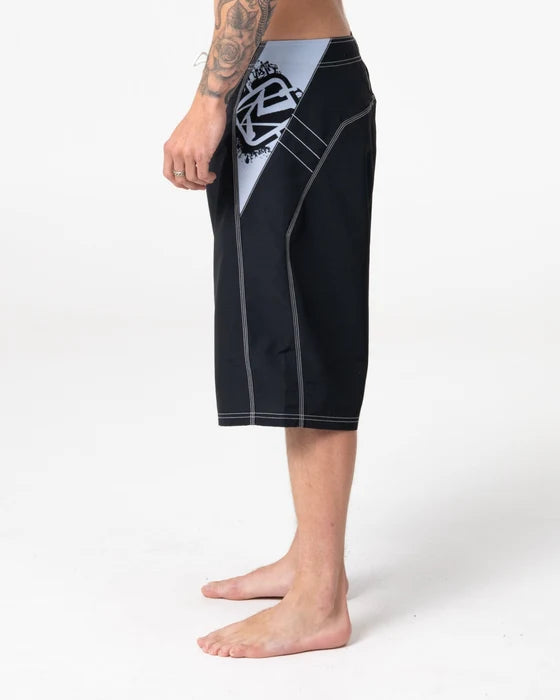Rusty - Oxecutioner Fixed Waist Boardshort | Black