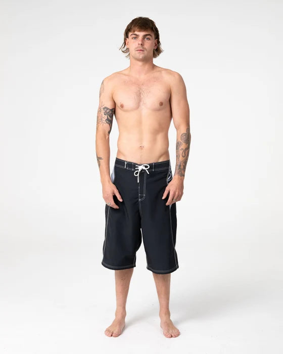 Rusty - Oxecutioner Fixed Waist Boardshort | Black