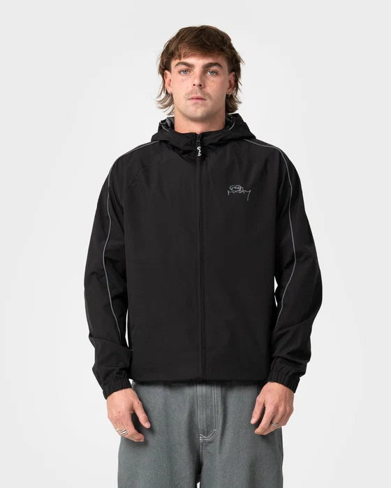 Rusty - Scyther Rain Jacket | Black