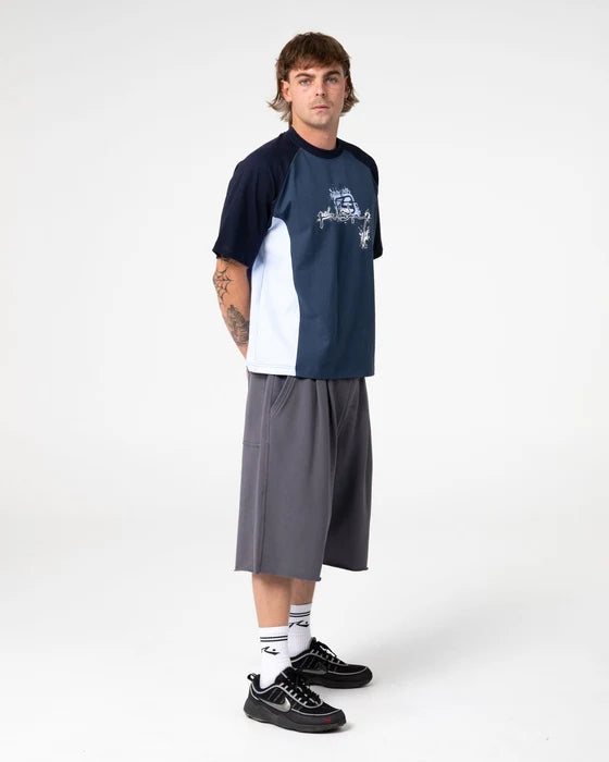Rusty - Splish Splash Short Sleeve Tee | China Blue