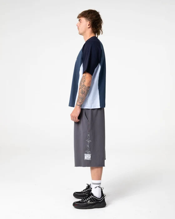Rusty - Splish Splash Short Sleeve Tee | China Blue